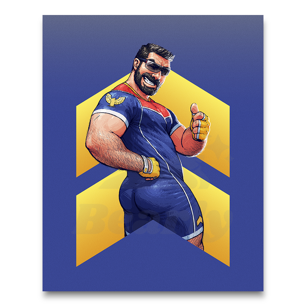 Captain Falcon Print 1