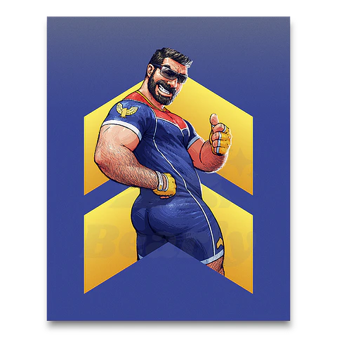 Captain Falcon Print