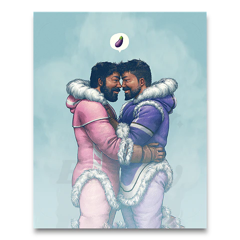 Ice Climbers Print