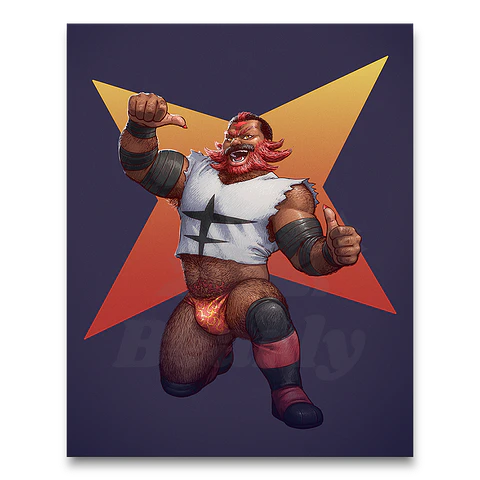 Incineroar Print