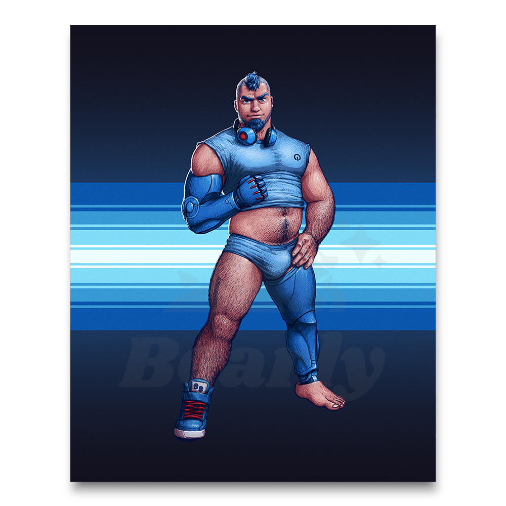 Mega Man Print 1