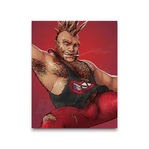 Bowser Jr. Portrait Print