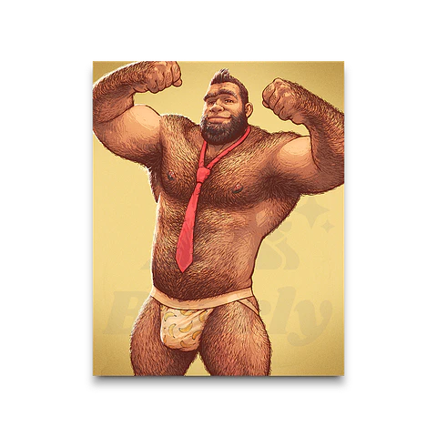 Donkey Kong Portrait Print
