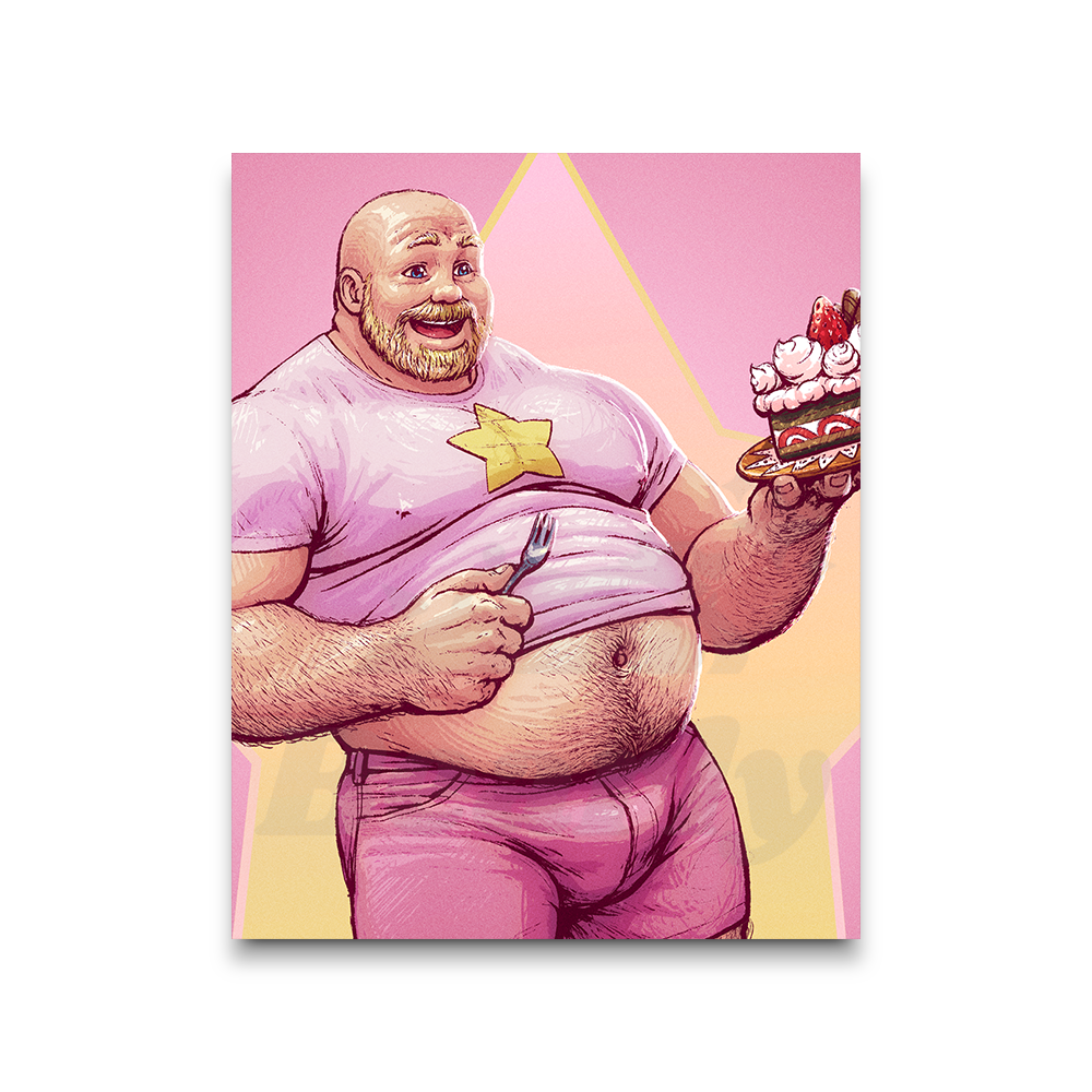 Kirby Portrait Print 1