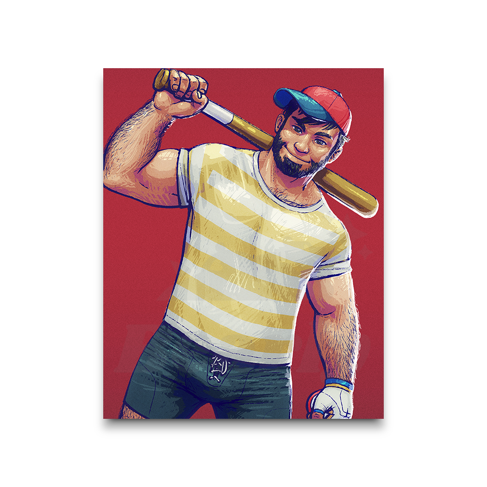 Ness Portrait Print 1