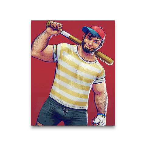 Ness Portrait Print