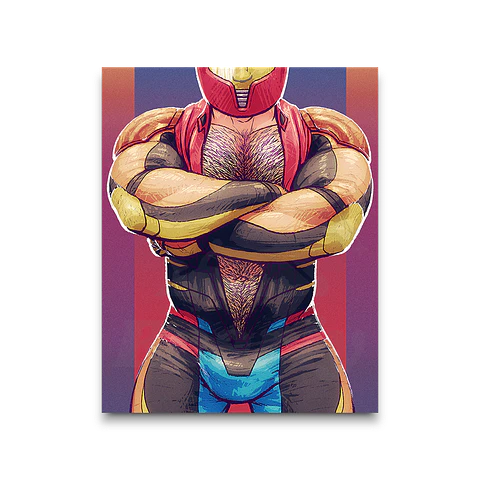Samus Portrait Print