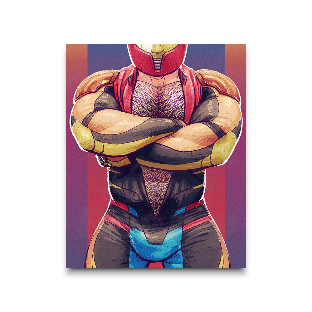 Samus Portrait Print 1