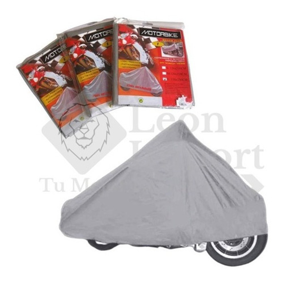 Carpa Funda Lona Cubre Moto Impermeable Resistente 3