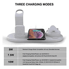 Estacion Carga Inalambrica 4 En 1 Para iPhone Samsung Xiaomi 3