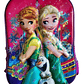 Mochila Escolar Frozen Niñas 3d Relieve Infaltil 35 L Bolso - Miniatura 1