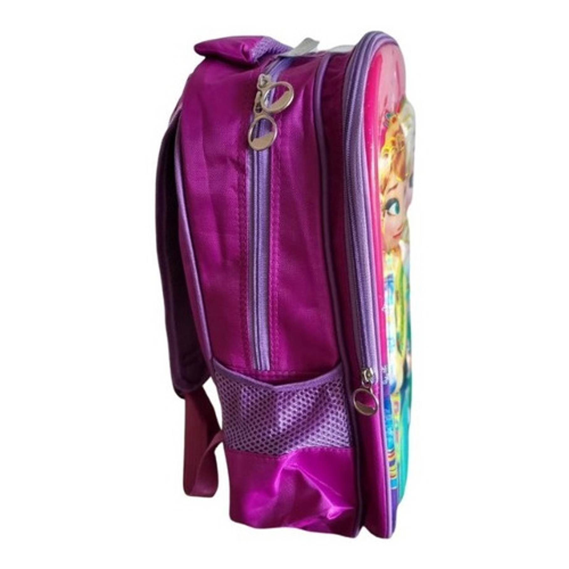 Mochila Escolar Frozen Niñas 3d Relieve Infaltil 35 L Bolso 4