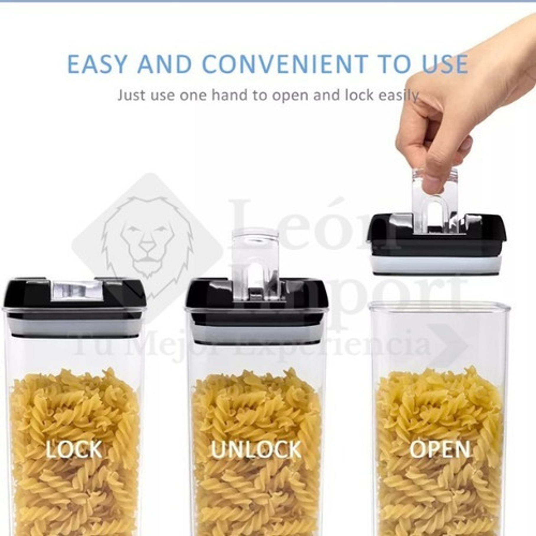 Contenedores Alimento Hermeticos Set 5  4