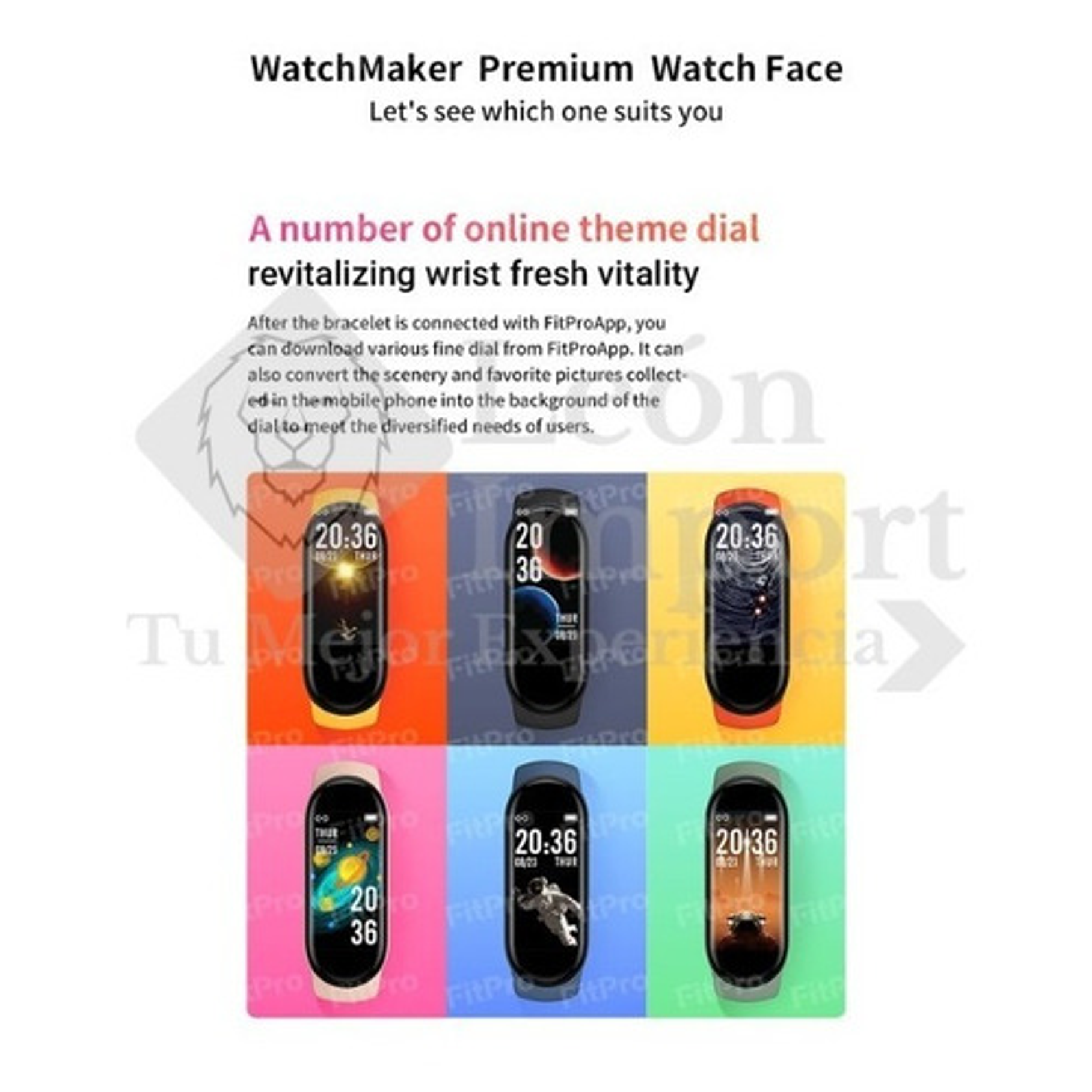 Pulsera Inteligente Smartband M6 Bluetooth Salud  7