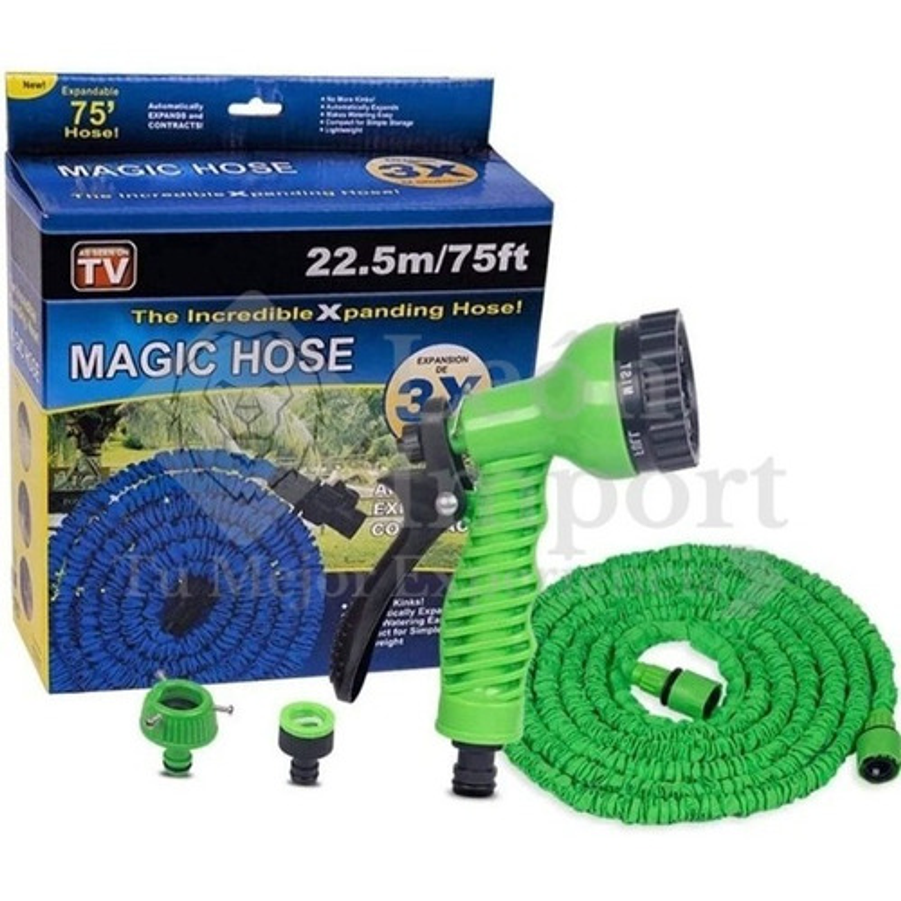 Manguera Magica Retractil Expandible 22.5mts Corrugada 3