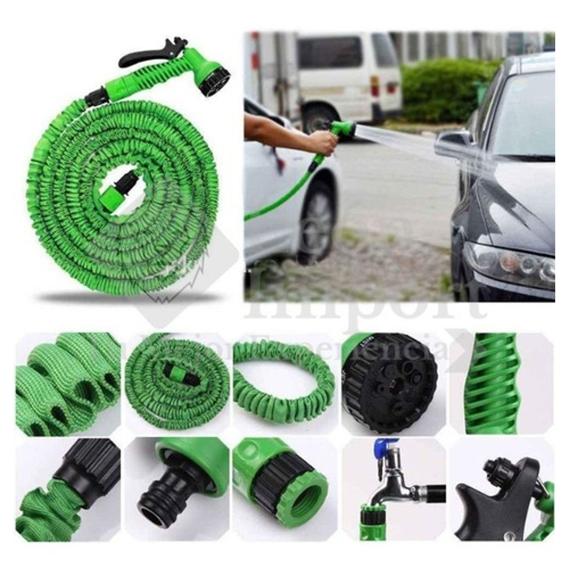 Manguera Magica Retractil Expandible 22.5mts Corrugada 5