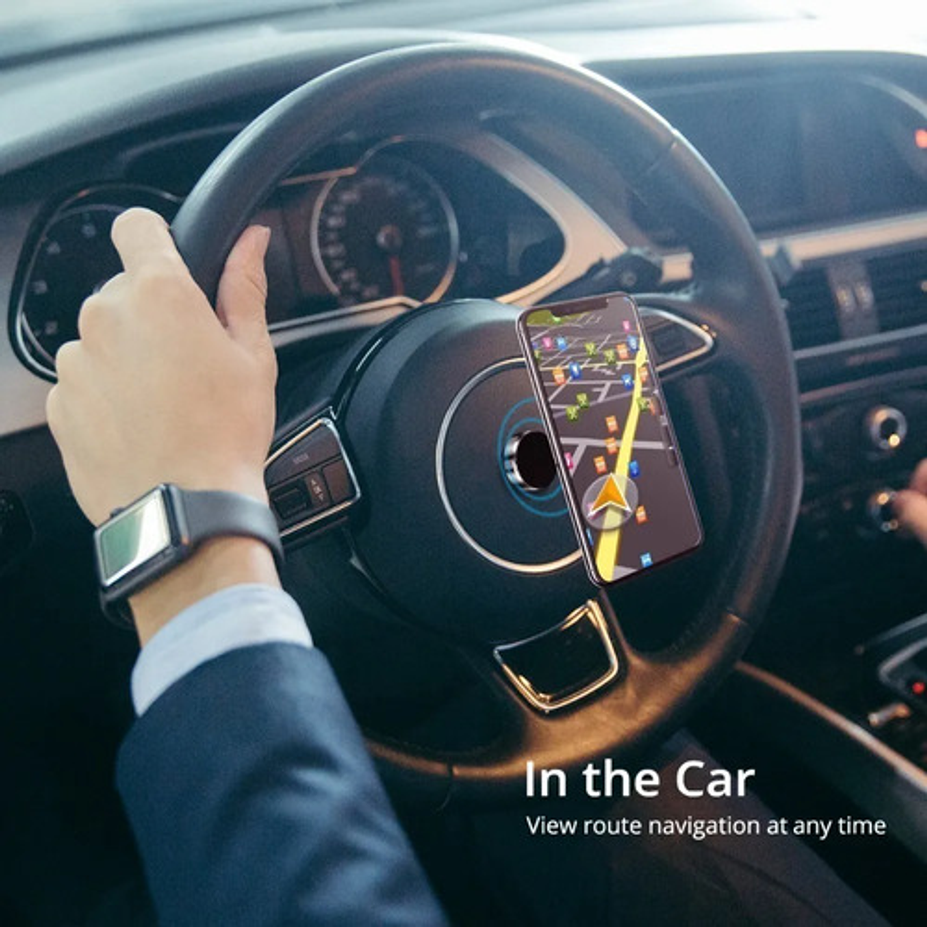 Soporte De Celular Auto Telefono Magnético Imán  10