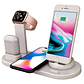 Estacion De Carga Inalambrica 4 En 1 + Cargador 20w 3a - Miniatura 9