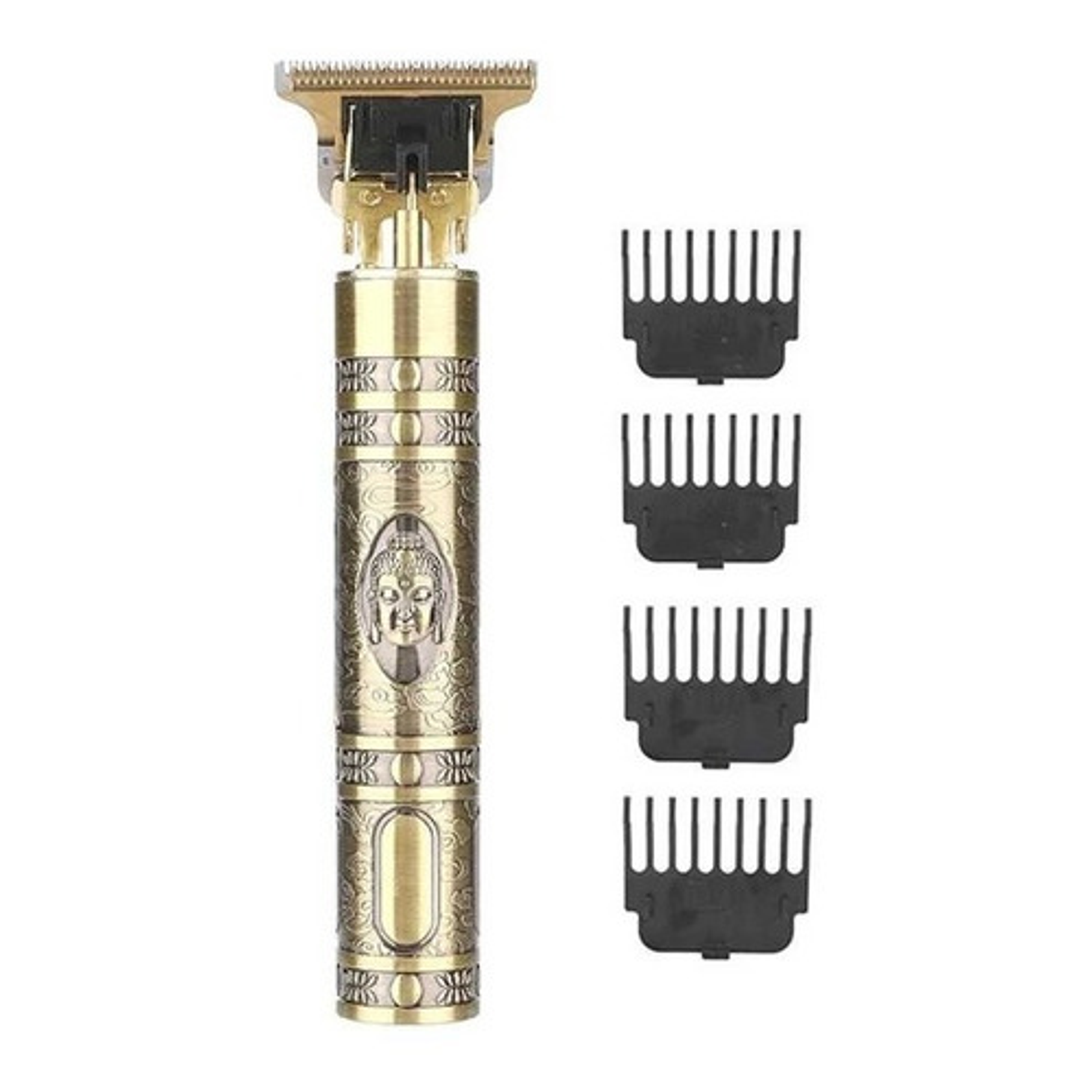 Maquina De Afeitar Professional De Hombre Budha Dorada Barba Pelo 1