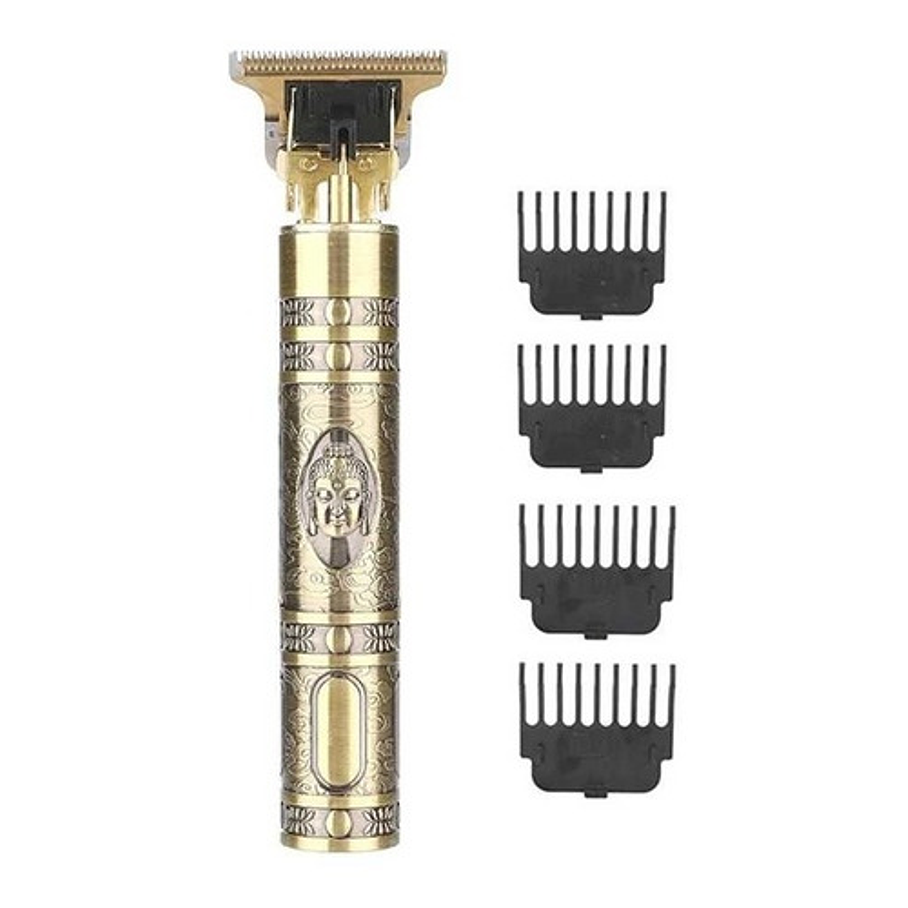 Maquina De Afeitar Professional De Hombre Budha Dorada Barba Pelo 1