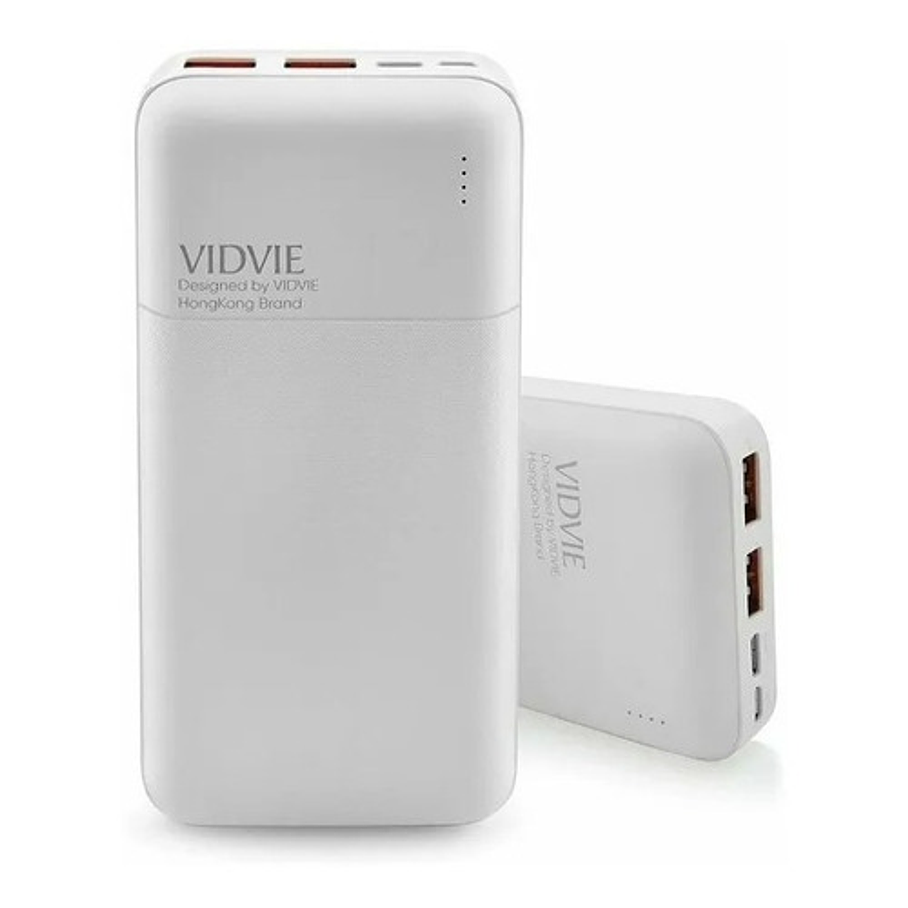 Bateria Portatil Vidvie 20000mah 2 Usb De Carga Y Usb C 1