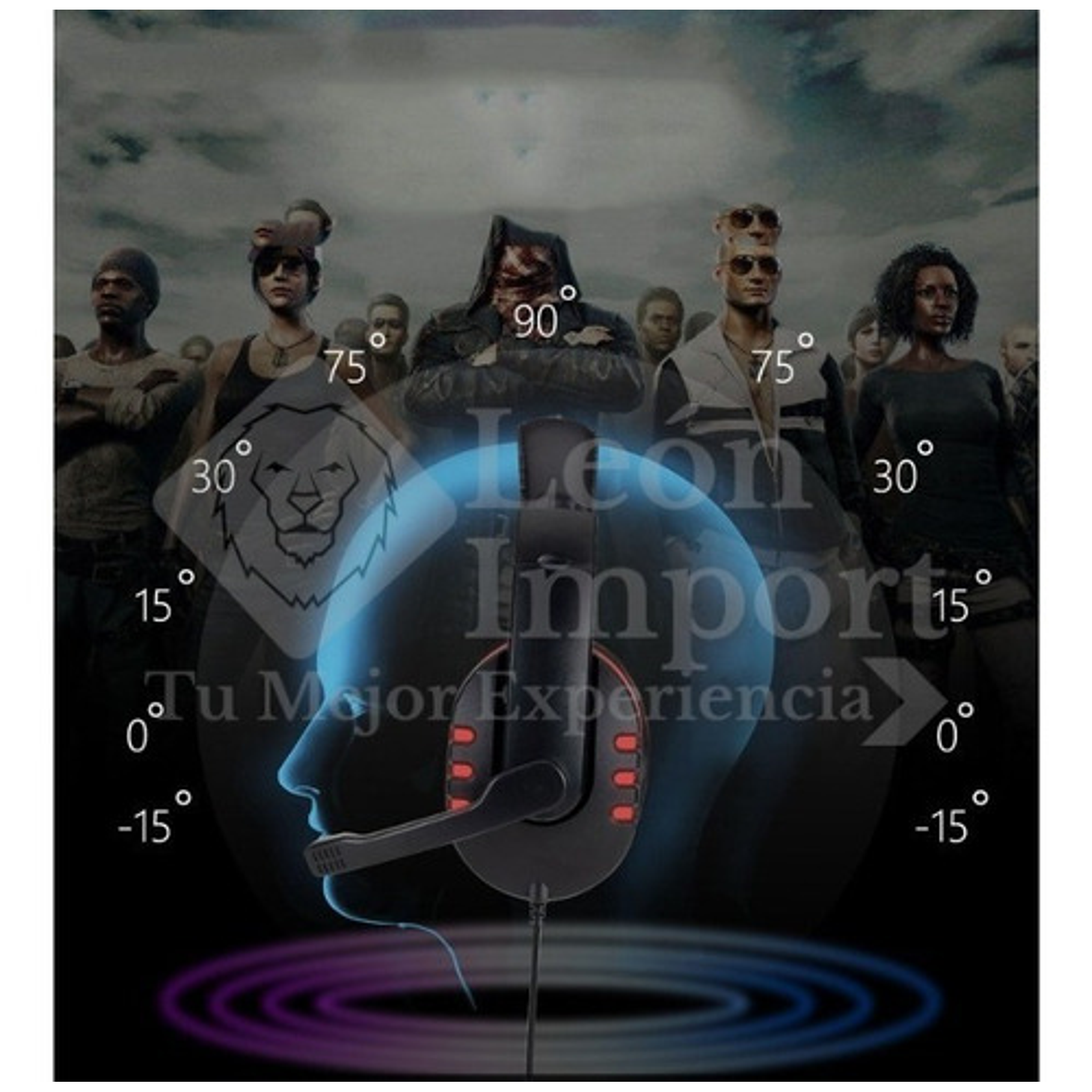 Audifonos Gamer K3 Pro Con Micrófono  6