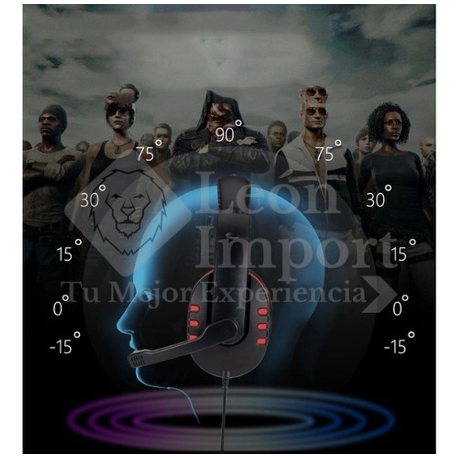Audifonos Gamer K3 Pro Con Micrófono  6