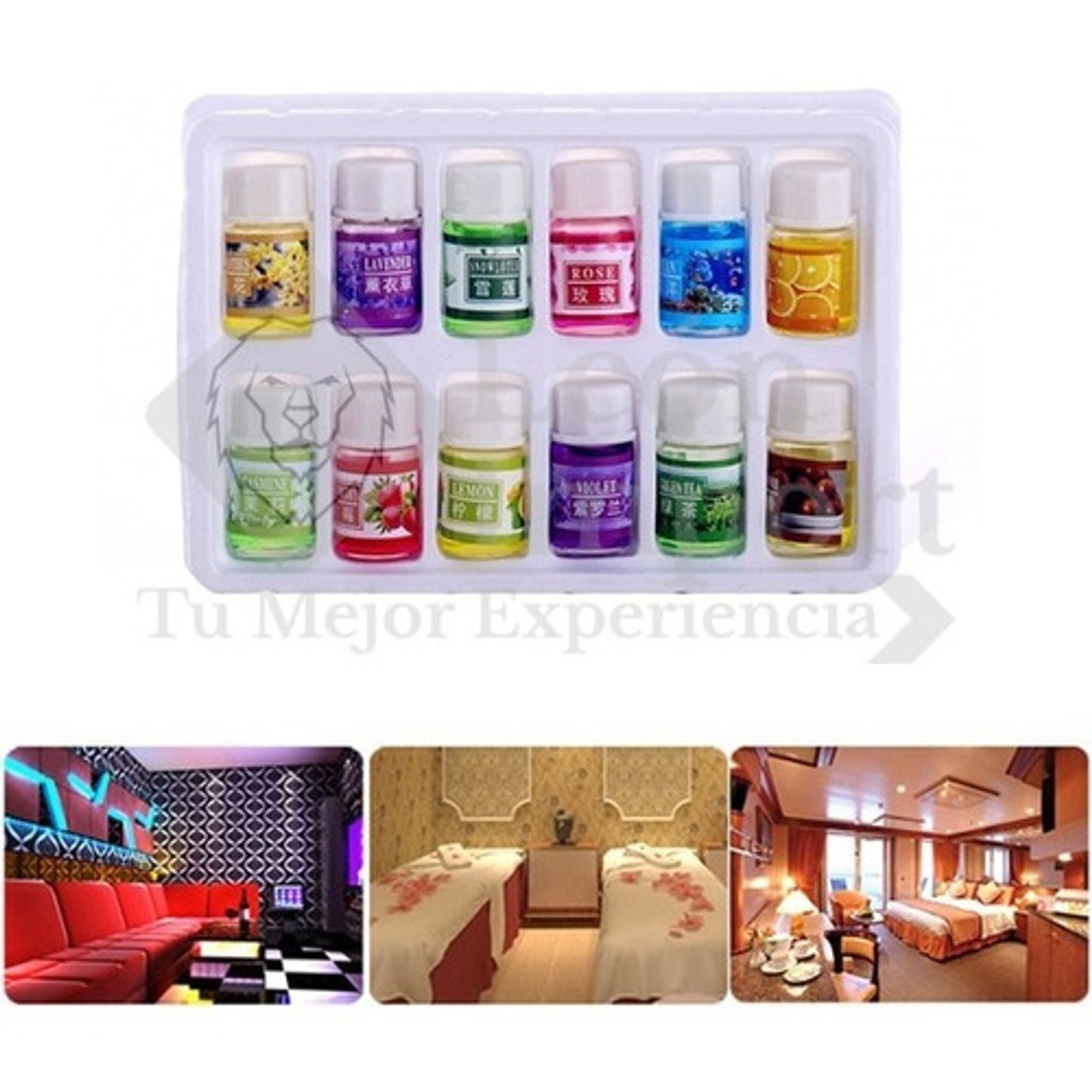 Pack 36 Aceites Esencias Para Humificador Aromatizador  9