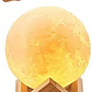 Lámpara Luna Velador Escritorio 3d Recargable Multicolores - Miniatura 1