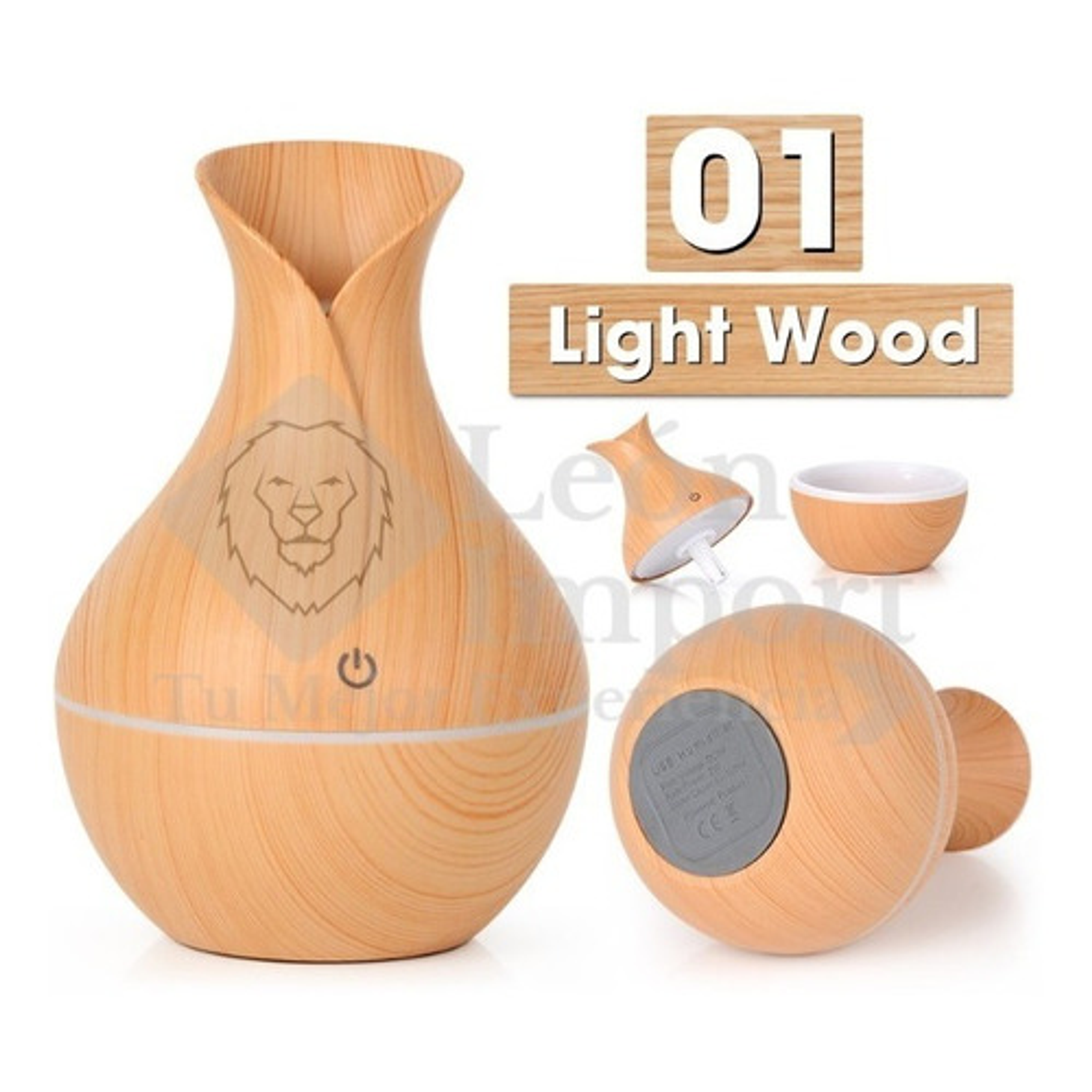 Humidificador Ultrasonico +12 Esencias De Regalo  2