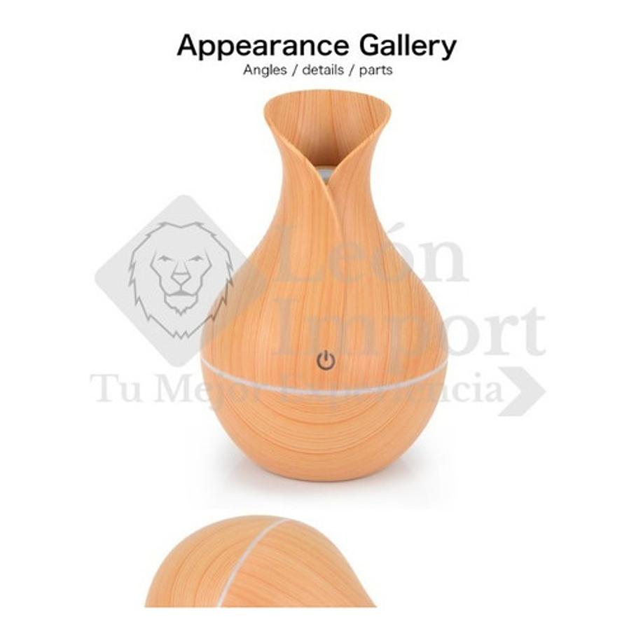 Humidificador Ultrasonico +12 Esencias De Regalo  5