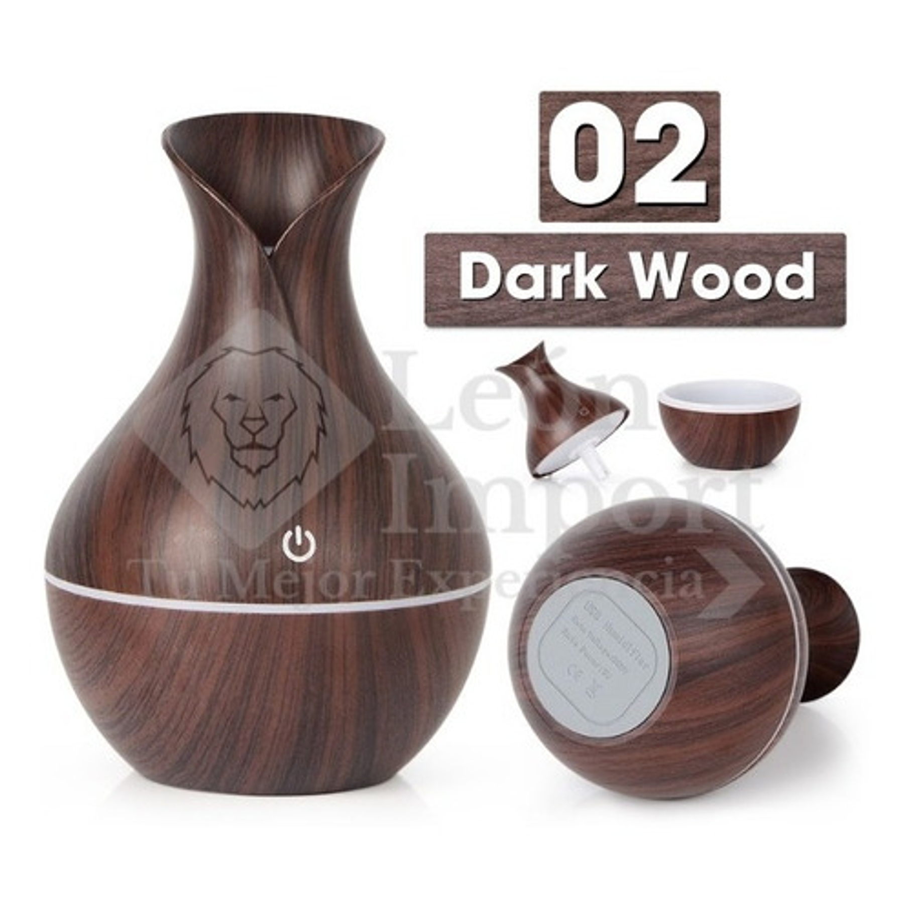 Humidificador Ultrasonico +12 Esencias De Regalo  8