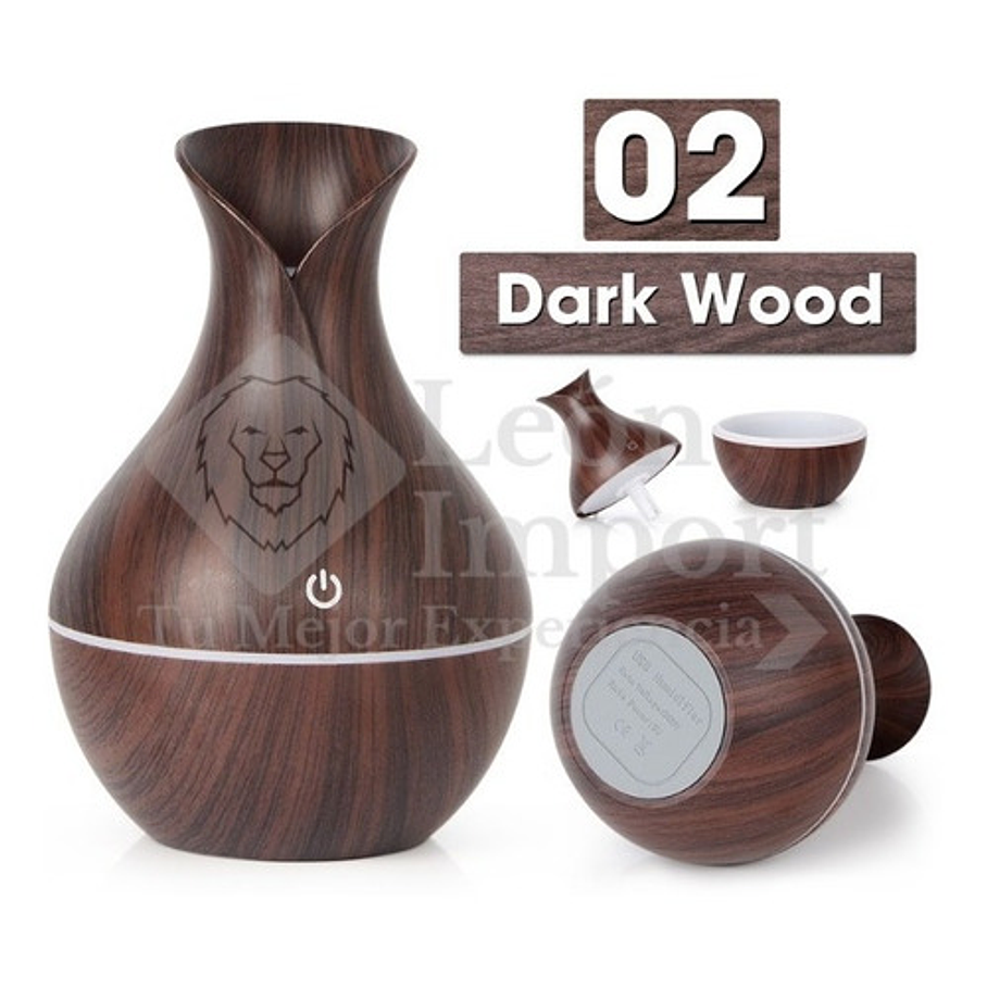 Humidificador Ultrasonico +12 Esencias De Regalo  8