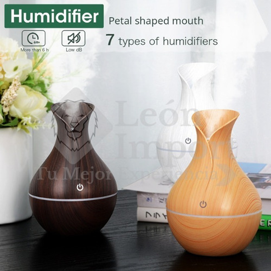 Humidificador Ultrasonico +12 Esencias De Regalo  10