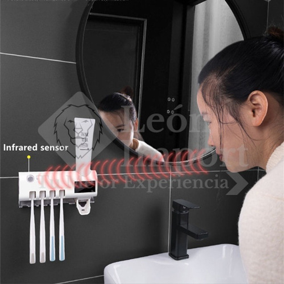 Esterilizador Cepillo De Dientes Porta Cepillos Dentales Uv 2