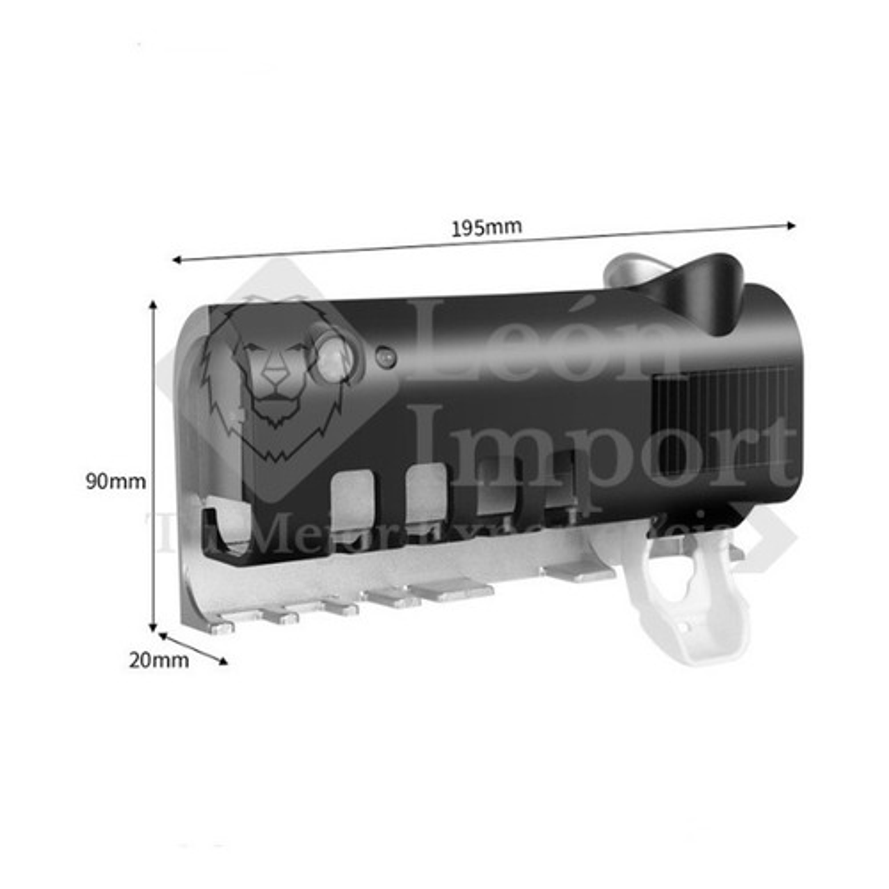 Esterilizador Cepillo De Dientes Porta Cepillos Dentales Uv 7