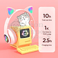 Audífonos Inalámbricos Cat Gato Rosa Luces Rgb - Miniatura 4