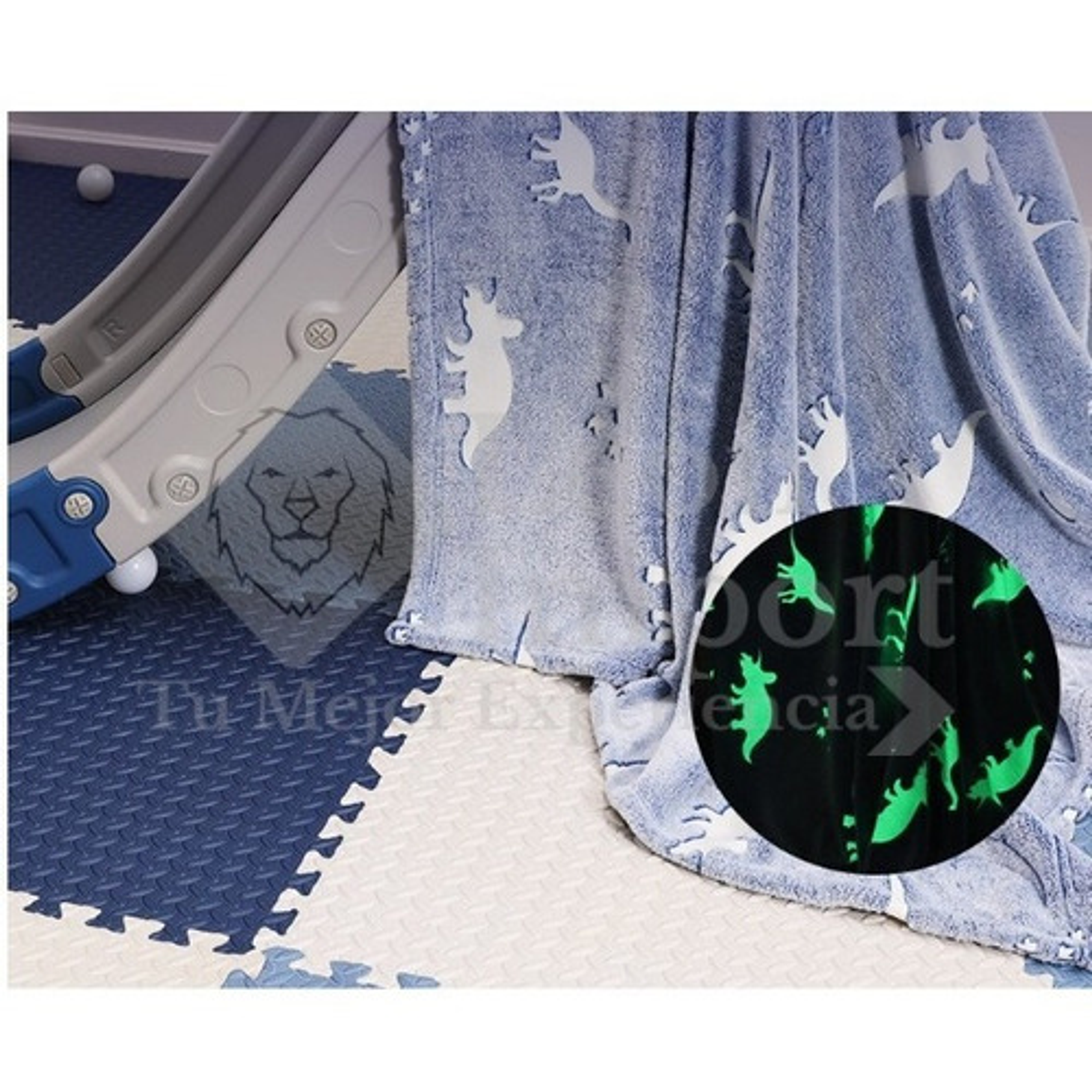 Manta Luminosa Frazada Magica 1.7 Mts Brilla En La Oscuridad 3