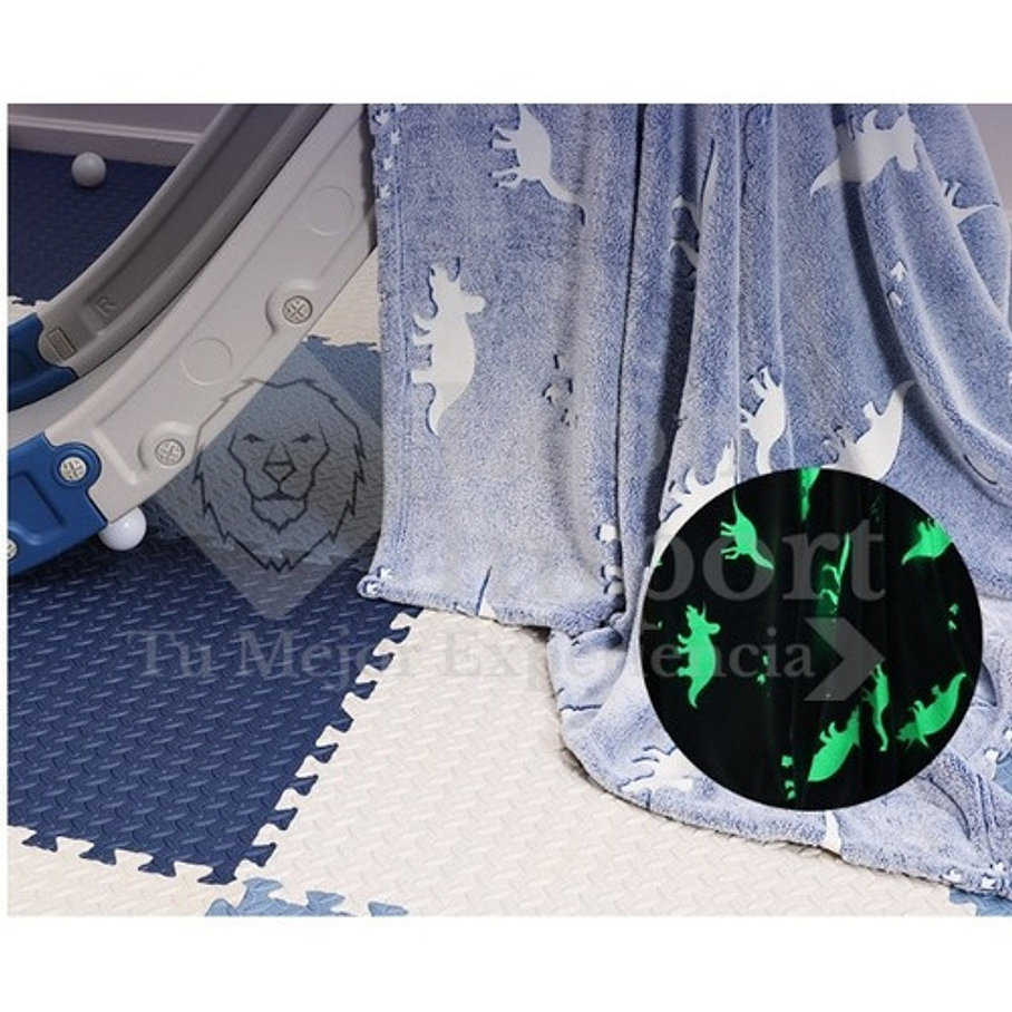 Manta Luminosa Frazada Magica 1.7 Mts Brilla En La Oscuridad 3