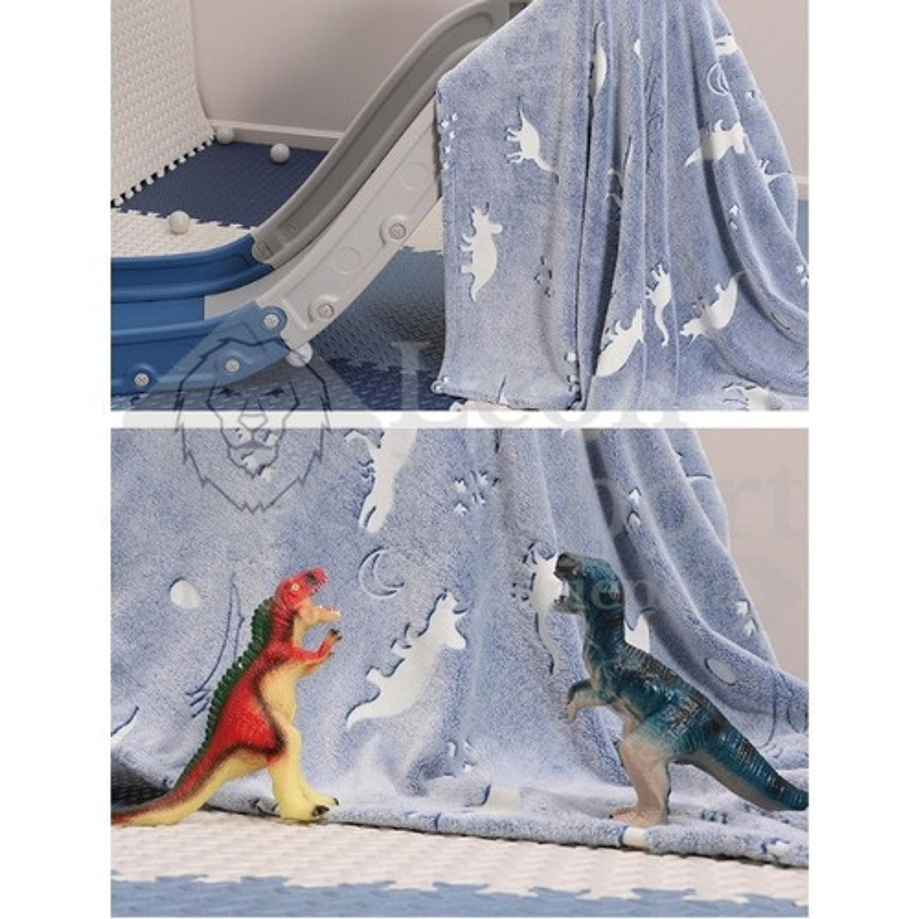 Manta Luminosa Frazada Magica 1.7 Mts Brilla En La Oscuridad 4