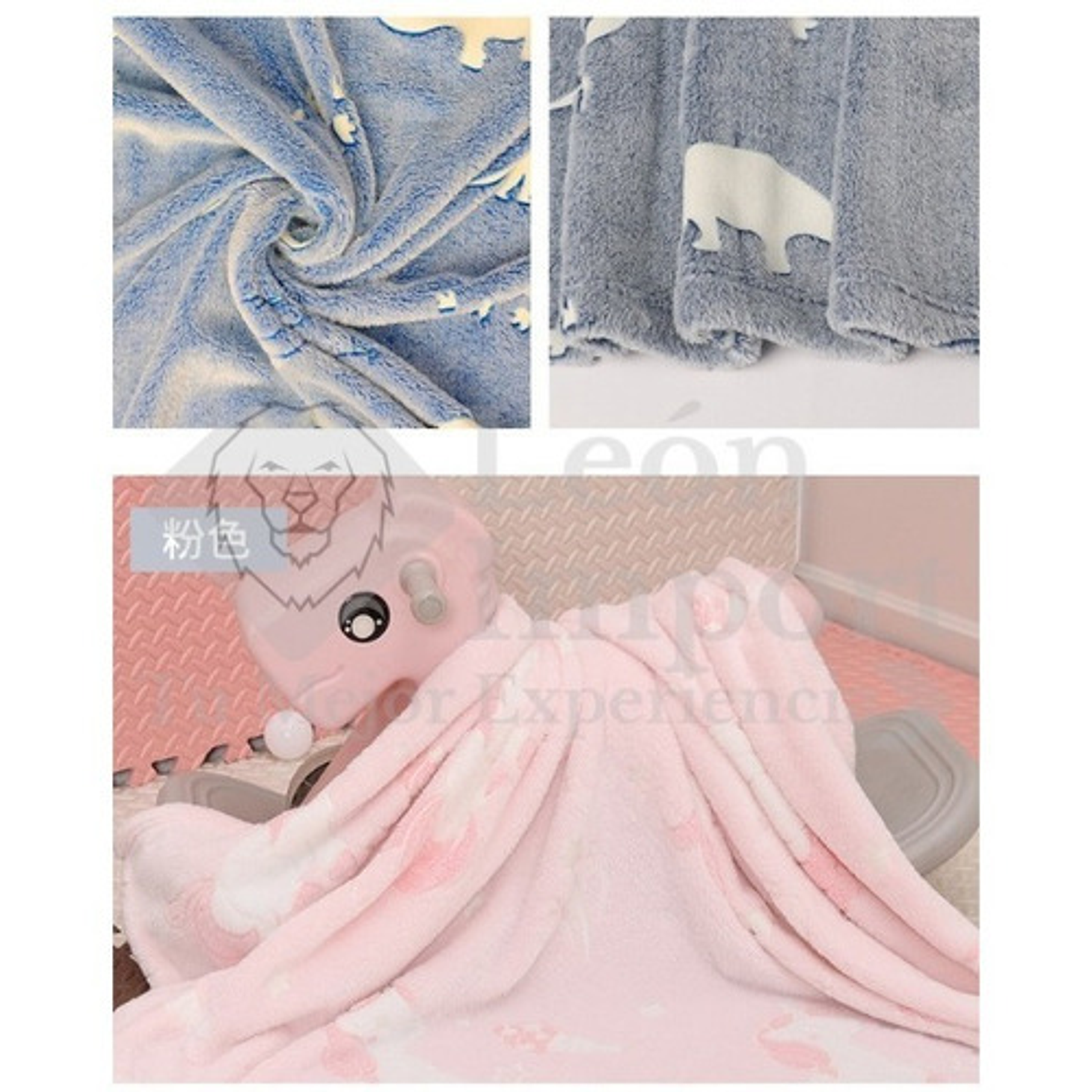 Manta Luminosa Frazada Magica 1.7 Mts Brilla En La Oscuridad 5