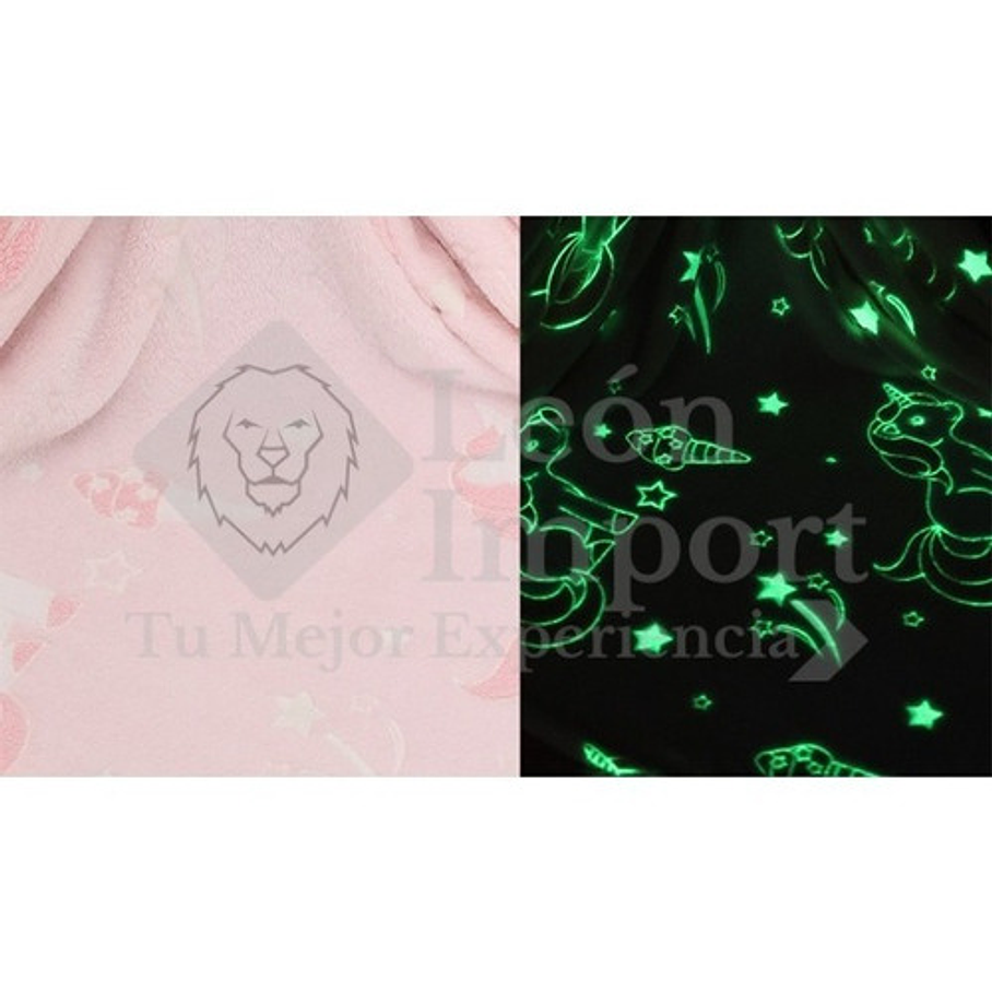 Manta Luminosa Frazada Magica 1.7 Mts Brilla En La Oscuridad 14