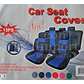 Fundas Universales Para Asiento De Autos De Eco Cuero 13pcs - Miniatura 13