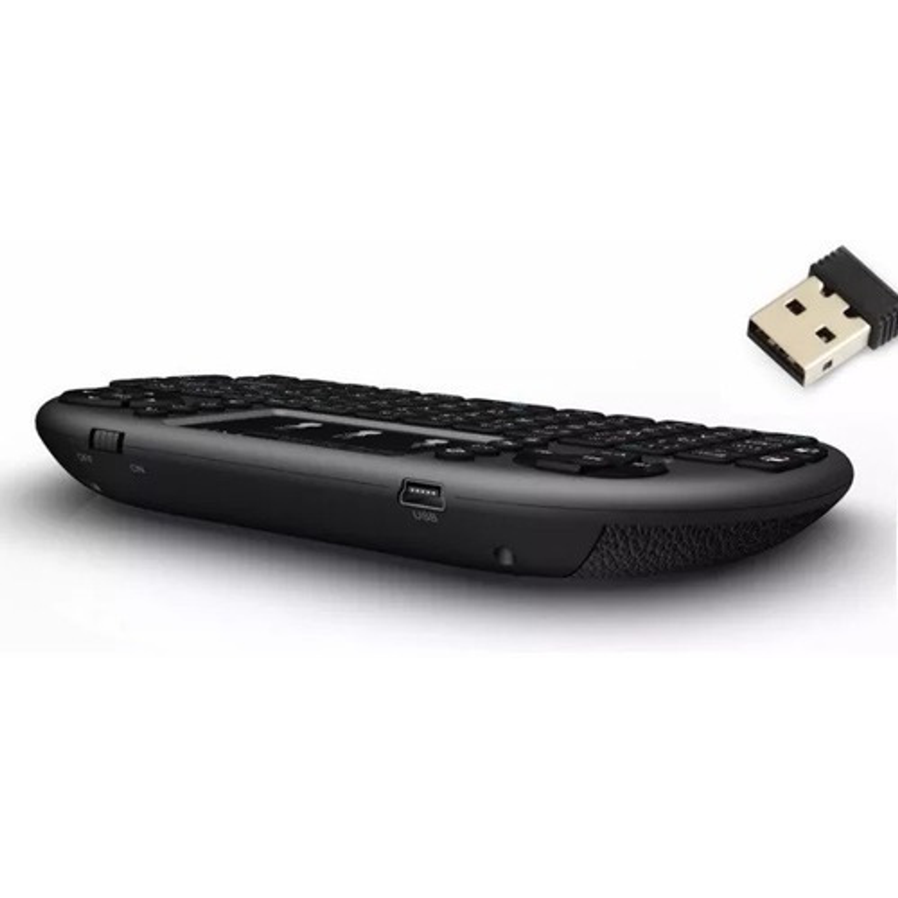 Mini Teclado Inalambrico Touchpad Smart Tv Retroiluminado 2