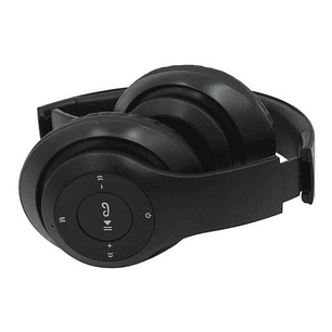 Audifonos Wireless P16 Bluetooth Recargable Headphones Negro