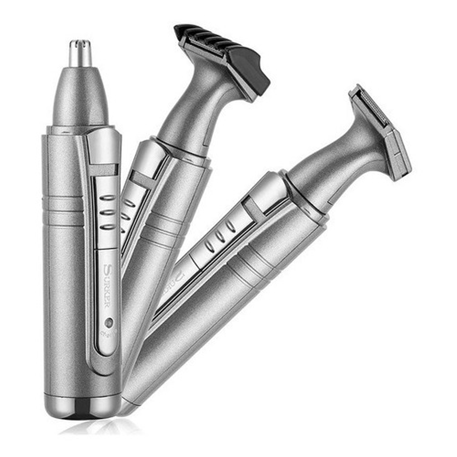 Depiladora Facial Inalambrica 2 En 1 Recargable Orejas Nariz 1