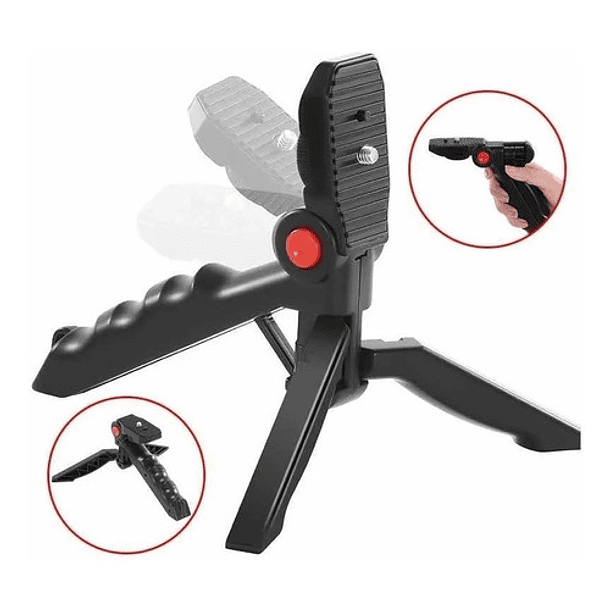 Kit De Grabación Con Micrófono Luz Led Y Soporte Tripode  3