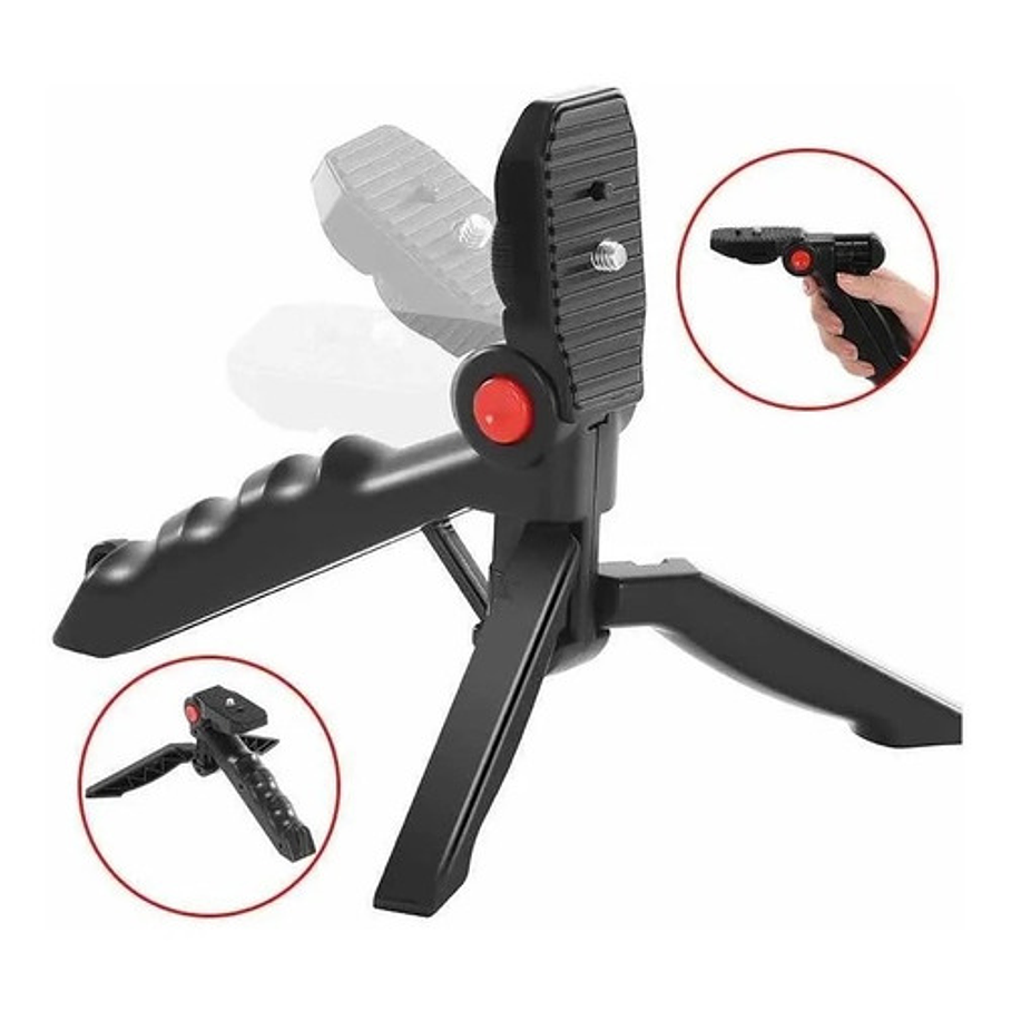 Kit De Grabación Con Micrófono Luz Led Y Soporte Tripode  3