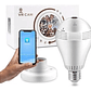 Ampolleta Led Con Camara 360° Hd Wifi Luz Blanco - Miniatura 1