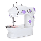Máquina Coser Portátil Pedal Eléctrica Domestica Blanco 1